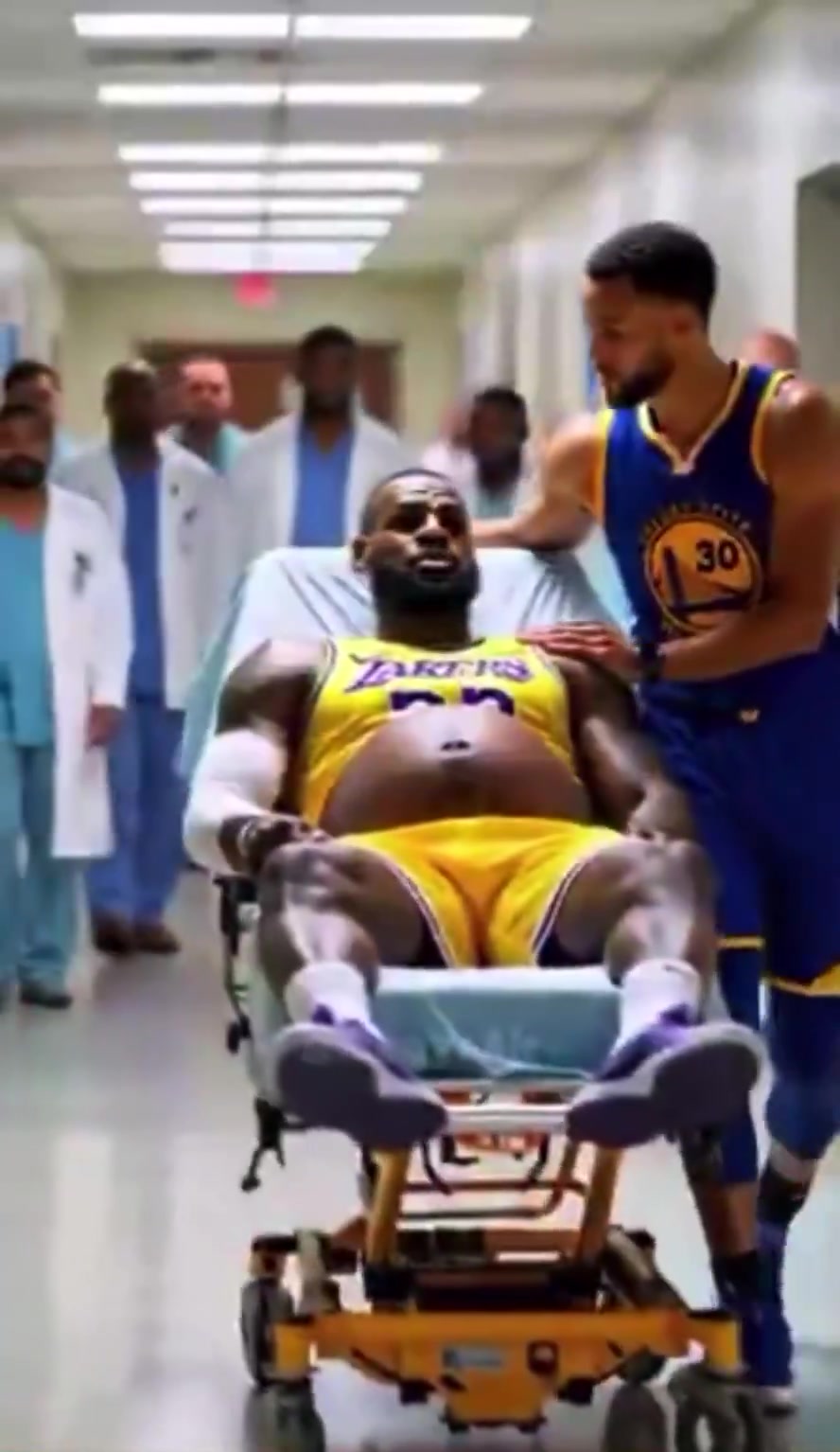 老詹怀了库里的娃生了个登哥詹姆斯团队对AI作者发出禁令