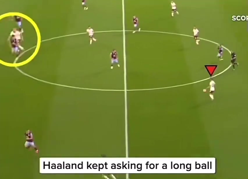 名场面哈兰德传给我啊瓜迪奥拉上半场马上结束你要干啥