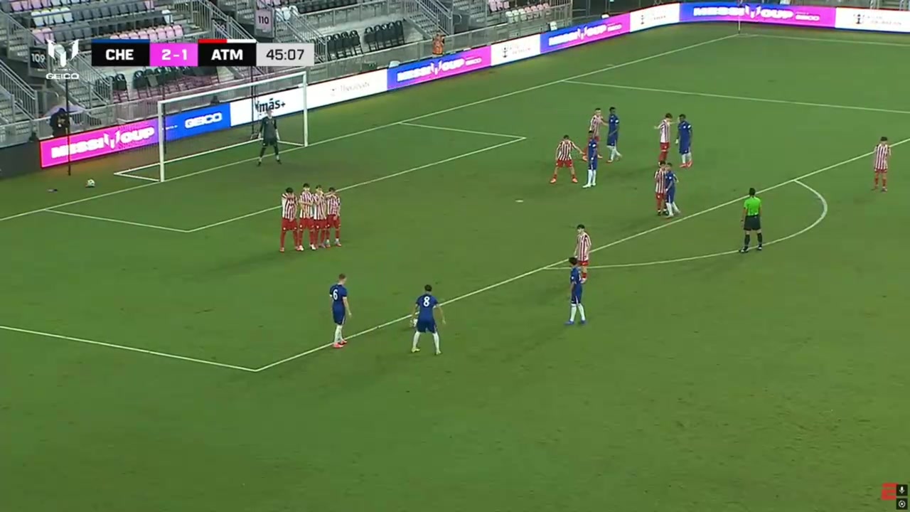 期待一手切尔西15岁天才雷吉沃特森年轻的任意球大师