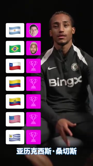 情商拉满了佩德罗快问快答美洲国家最爱的球员恩佐凯塞多入选