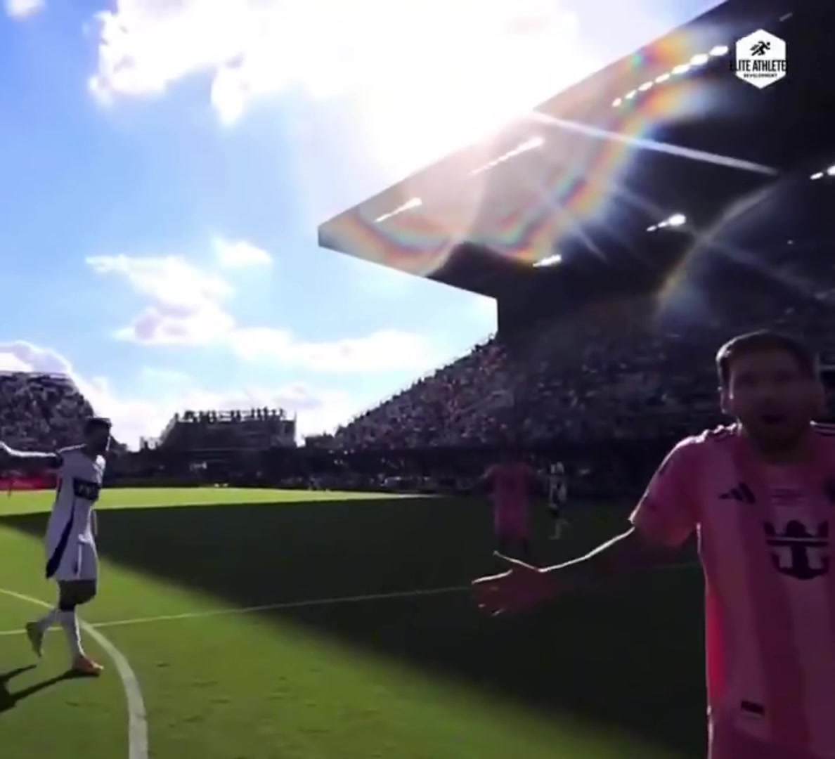 国外博主看出球视角裁判毁了梅西复制对阵荷兰的神级助攻